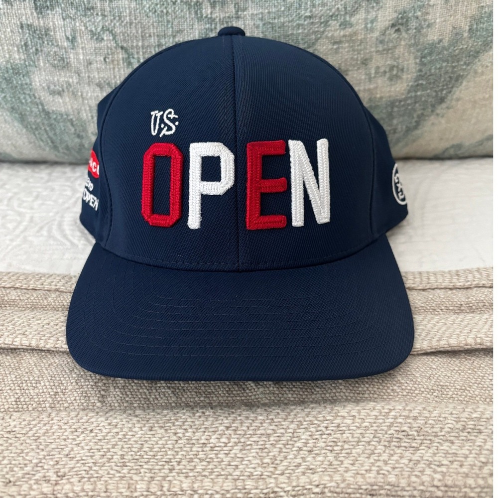 G/FORE 123rd U.S. Open LACC Golf Hat Navy Blue‎ Snapback Flexfit 110 Rare